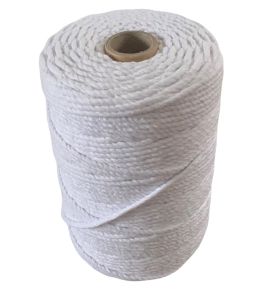 3mm Bleached Cotton Piping Cord