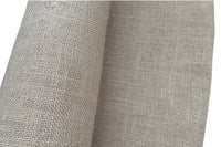 13oz / 440gsm Hessian Fabric 54" (137cm) "Stainless"